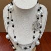 4255 - CP15000 - Collier blanc et noir