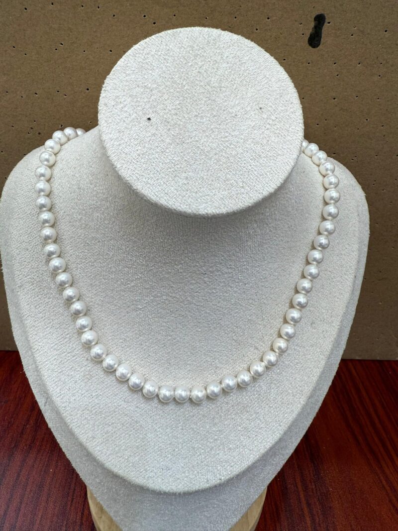 4269 - CP10000 - Collier en Perle blanche