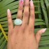 4337 - BA5000 - Bague Argentée avec Pierre