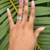 4346 - BA5000 - Bague Argentée
